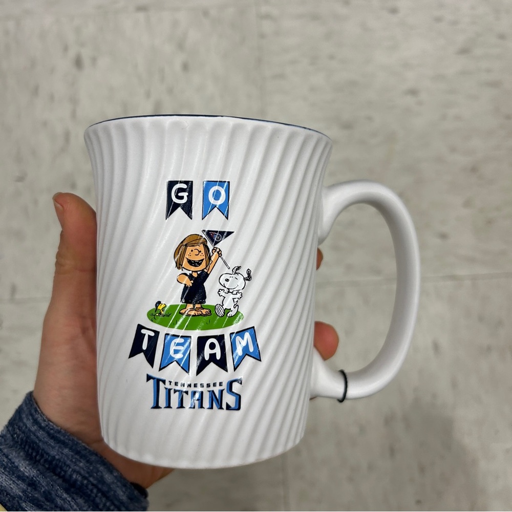 NWT licensed peanuts Tennessee Titans Team Mug